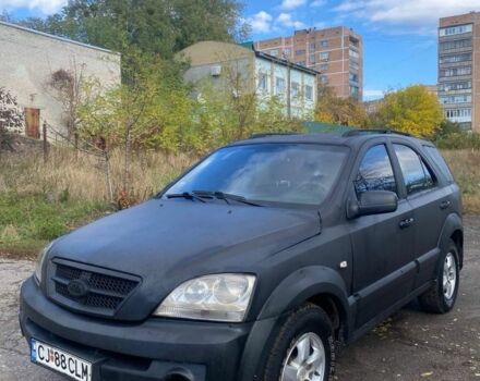 Киа Соренто 2005 в Славянске на Automoto.ua Черный Киа Соренто, объемом двигателя 2.5 л и пробегом 288 тыс. км за 2950 $, фото 2 на Automoto.ua
