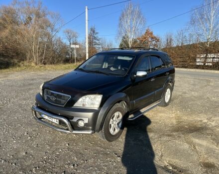 Черный Киа Соренто, объемом двигателя 2.4 л и пробегом 205 тыс. км за 6650 $, фото 14 на Automoto.ua