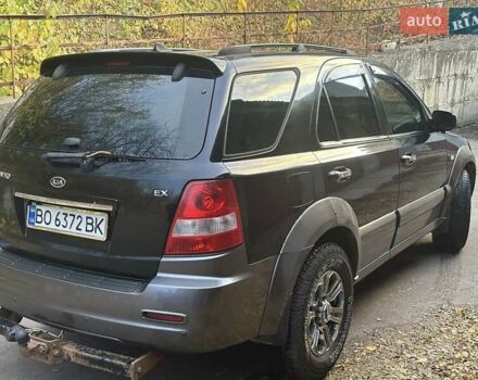 Черный Киа Соренто, объемом двигателя 2.5 л и пробегом 262 тыс. км за 9500 $, фото 3 на Automoto.ua