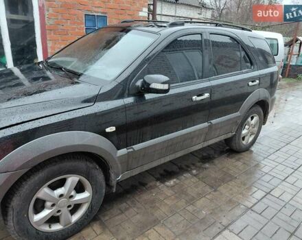 Черный Киа Соренто, объемом двигателя 2.5 л и пробегом 250 тыс. км за 6500 $, фото 2 на Automoto.ua
