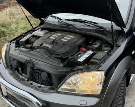 Черный Киа Соренто, объемом двигателя 2.5 л и пробегом 258 тыс. км за 5250 $, фото 13 на Automoto.ua