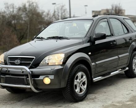Черный Киа Соренто, объемом двигателя 2.5 л и пробегом 258 тыс. км за 5250 $, фото 1 на Automoto.ua
