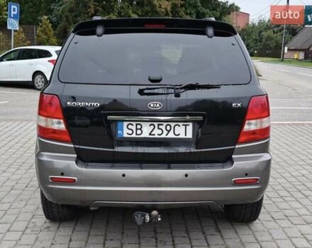 Черный Киа Соренто, объемом двигателя 2.5 л и пробегом 302 тыс. км за 4300 $, фото 6 на Automoto.ua