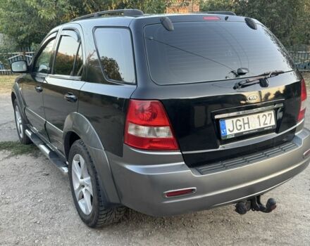 Чорний Кіа Соренто, об'ємом двигуна 2.5 л та пробігом 370 тис. км за 4850 $, фото 4 на Automoto.ua