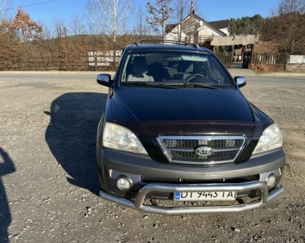 Черный Киа Соренто, объемом двигателя 2.4 л и пробегом 205 тыс. км за 6650 $, фото 1 на Automoto.ua