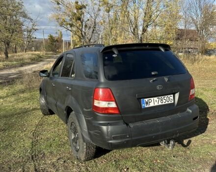 Киа Соренто 2005 в Славянске на Automoto.ua Черный Киа Соренто, объемом двигателя 2.5 л и пробегом 321 тыс. км за 3000 $, фото 3 на Automoto.ua