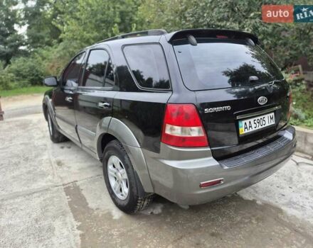 Черный Киа Соренто, объемом двигателя 2.5 л и пробегом 296 тыс. км за 6200 $, фото 3 на Automoto.ua