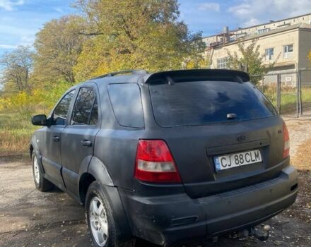 Киа Соренто 2005 в Славянске на Automoto.ua Черный Киа Соренто, объемом двигателя 2.5 л и пробегом 288 тыс. км за 2950 $, фото 5 на Automoto.ua
