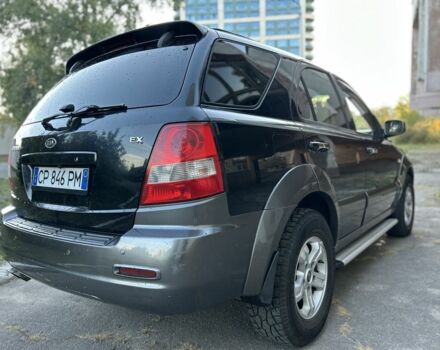 Черный Киа Соренто, объемом двигателя 2.5 л и пробегом 279 тыс. км за 4600 $, фото 1 на Automoto.ua