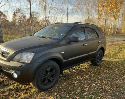 Черный Киа Соренто, объемом двигателя 2.5 л и пробегом 236 тыс. км за 8000 $, фото 1 на Automoto.ua