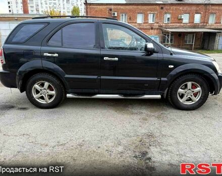 Черный Киа Соренто, объемом двигателя 2.5 л и пробегом 254 тыс. км за 3700 $, фото 4 на Automoto.ua