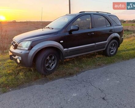Киа Соренто 2005 в Березно на Automoto.ua Черный Киа Соренто, объемом двигателя 2.5 л и пробегом 291 тыс. км за 7200 $, фото 1 на Automoto.ua