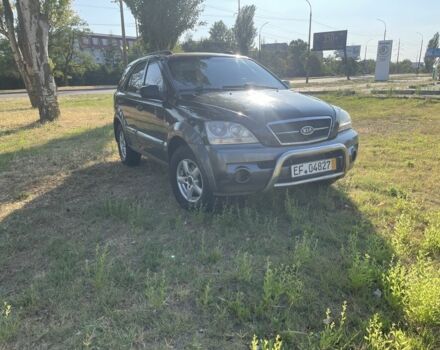 Черный Киа Соренто, объемом двигателя 2.5 л и пробегом 250 тыс. км за 4600 $, фото 6 на Automoto.ua