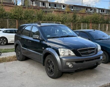 Черный Киа Соренто, объемом двигателя 2.5 л и пробегом 217 тыс. км за 5515 $, фото 1 на Automoto.ua