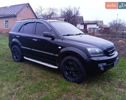 Черный Киа Соренто, объемом двигателя 3.5 л и пробегом 230 тыс. км за 6999 $, фото 6 на Automoto.ua