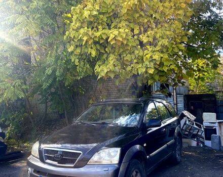 Черный Киа Соренто, объемом двигателя 3.5 л и пробегом 200 тыс. км за 3800 $, фото 1 на Automoto.ua