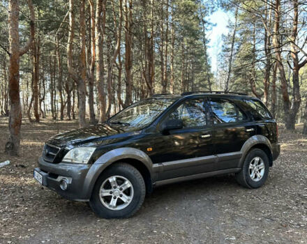 Черный Киа Соренто, объемом двигателя 2.5 л и пробегом 192 тыс. км за 6500 $, фото 6 на Automoto.ua