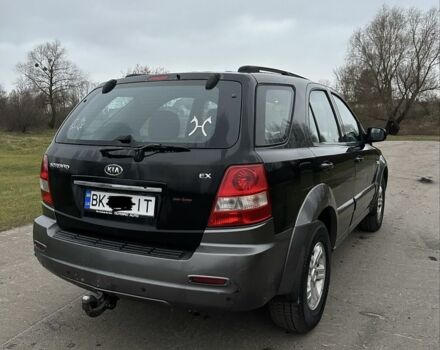 Черный Киа Соренто, объемом двигателя 2.5 л и пробегом 280 тыс. км за 4300 $, фото 3 на Automoto.ua