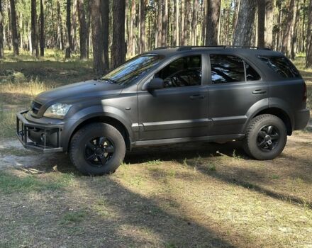 Чорний Кіа Соренто, об'ємом двигуна 2.5 л та пробігом 245 тис. км за 4900 $, фото 1 на Automoto.ua