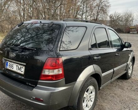 Черный Киа Соренто, объемом двигателя 2.5 л и пробегом 244 тыс. км за 4750 $, фото 3 на Automoto.ua