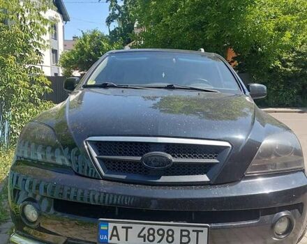 Черный Киа Соренто, объемом двигателя 2.5 л и пробегом 177 тыс. км за 7500 $, фото 12 на Automoto.ua
