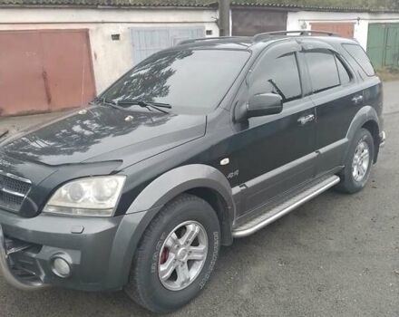 Чорний Кіа Соренто, об'ємом двигуна 2.5 л та пробігом 370 тис. км за 6800 $, фото 2 на Automoto.ua