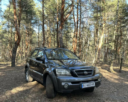 Черный Киа Соренто, объемом двигателя 2.5 л и пробегом 192 тыс. км за 6500 $, фото 1 на Automoto.ua
