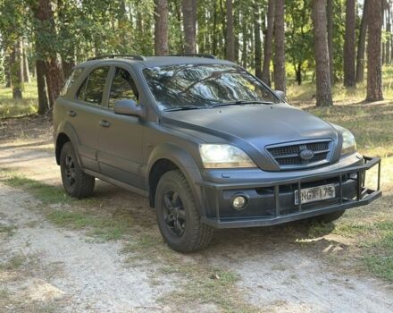 Чорний Кіа Соренто, об'ємом двигуна 2.5 л та пробігом 245 тис. км за 4900 $, фото 2 на Automoto.ua