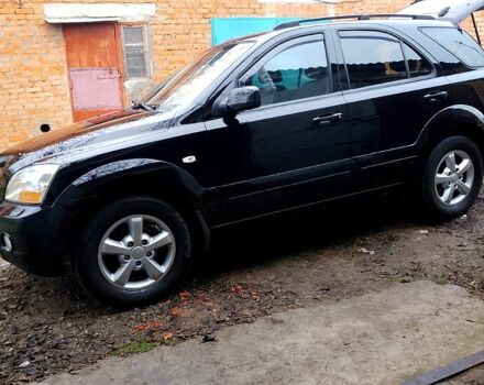 Черный Киа Соренто, объемом двигателя 2.5 л и пробегом 140 тыс. км за 9500 $, фото 7 на Automoto.ua