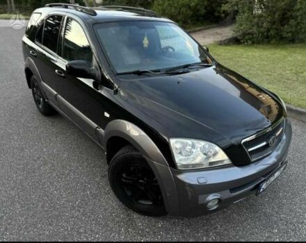 Черный Киа Соренто, объемом двигателя 2.5 л и пробегом 214 тыс. км за 2850 $, фото 2 на Automoto.ua