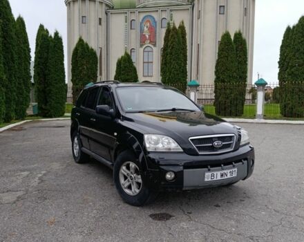 Чорний Кіа Соренто, об'ємом двигуна 2 л та пробігом 307 тис. км за 3899 $, фото 1 на Automoto.ua