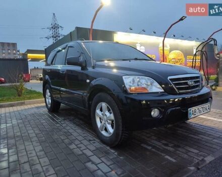 Черный Киа Соренто, объемом двигателя 2.5 л и пробегом 250 тыс. км за 9500 $, фото 1 на Automoto.ua
