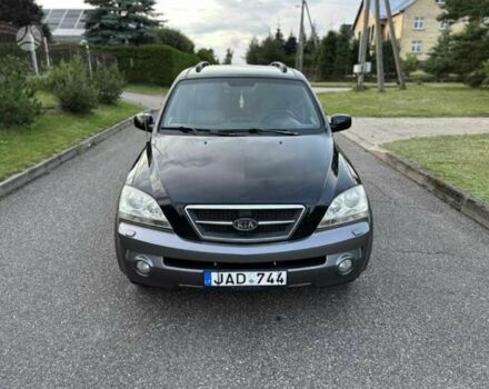 Черный Киа Соренто, объемом двигателя 2.5 л и пробегом 214 тыс. км за 2850 $, фото 1 на Automoto.ua