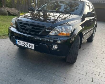 Черный Киа Соренто, объемом двигателя 2.5 л и пробегом 255 тыс. км за 8600 $, фото 2 на Automoto.ua