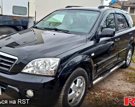 Черный Киа Соренто, объемом двигателя 2.5 л и пробегом 256 тыс. км за 6200 $, фото 1 на Automoto.ua