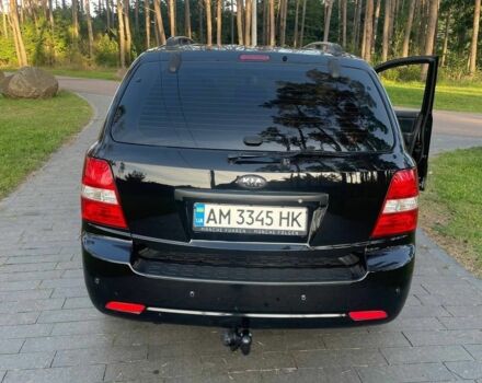 Черный Киа Соренто, объемом двигателя 2.5 л и пробегом 255 тыс. км за 8600 $, фото 4 на Automoto.ua
