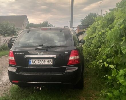 Черный Киа Соренто, объемом двигателя 2.5 л и пробегом 280 тыс. км за 4499 $, фото 15 на Automoto.ua