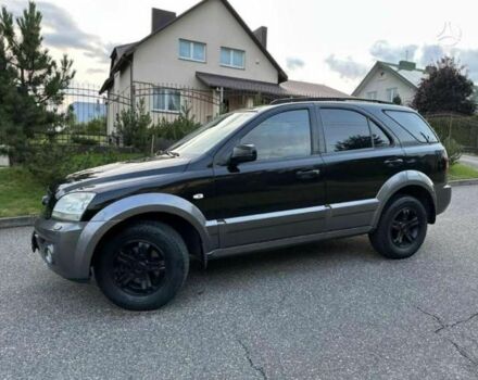 Черный Киа Соренто, объемом двигателя 2.5 л и пробегом 214 тыс. км за 2850 $, фото 3 на Automoto.ua