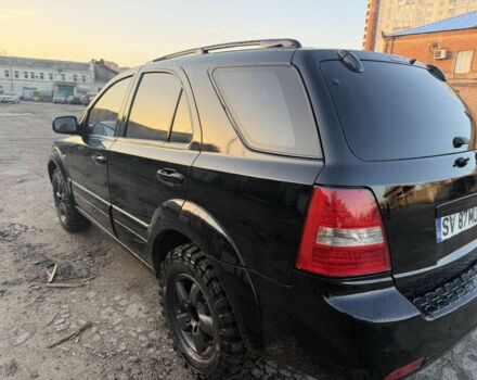 Черный Киа Соренто, объемом двигателя 2.5 л и пробегом 233 тыс. км за 4500 $, фото 4 на Automoto.ua