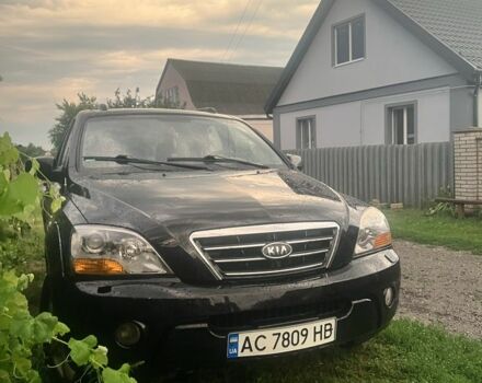 Черный Киа Соренто, объемом двигателя 2.5 л и пробегом 280 тыс. км за 4500 $, фото 16 на Automoto.ua