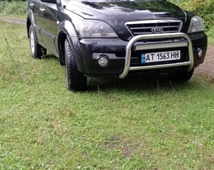 Черный Киа Соренто, объемом двигателя 2.5 л и пробегом 286 тыс. км за 6600 $, фото 3 на Automoto.ua