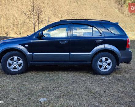 Черный Киа Соренто, объемом двигателя 2.5 л и пробегом 224 тыс. км за 7500 $, фото 1 на Automoto.ua