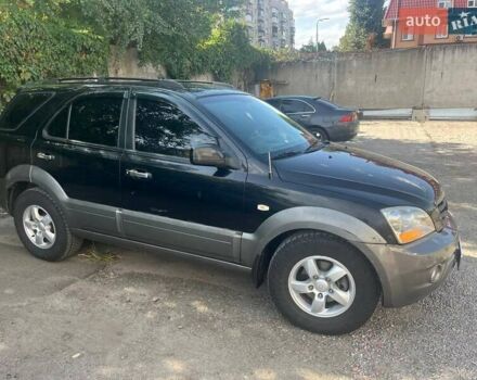 Черный Киа Соренто, объемом двигателя 2.5 л и пробегом 215 тыс. км за 8500 $, фото 8 на Automoto.ua