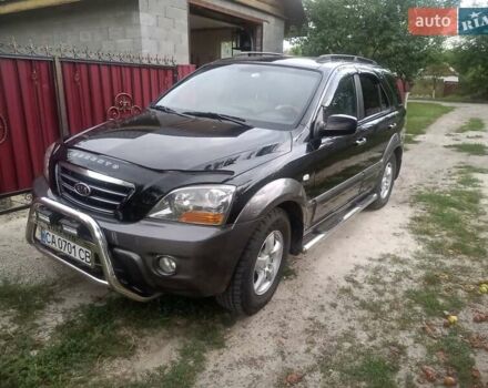 Черный Киа Соренто, объемом двигателя 2.5 л и пробегом 225 тыс. км за 10500 $, фото 1 на Automoto.ua