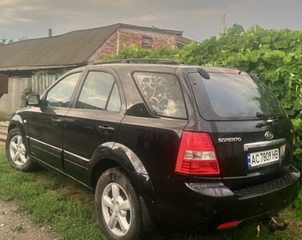 Черный Киа Соренто, объемом двигателя 2.5 л и пробегом 280 тыс. км за 4499 $, фото 1 на Automoto.ua