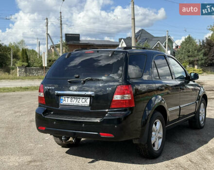 Черный Киа Соренто, объемом двигателя 2.5 л и пробегом 232 тыс. км за 9350 $, фото 3 на Automoto.ua