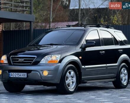 Черный Киа Соренто, объемом двигателя 2.5 л и пробегом 208 тыс. км за 8200 $, фото 12 на Automoto.ua
