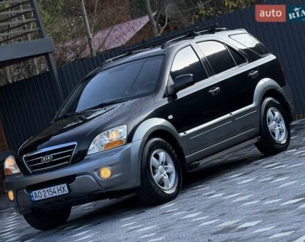 Черный Киа Соренто, объемом двигателя 2.5 л и пробегом 208 тыс. км за 8200 $, фото 11 на Automoto.ua