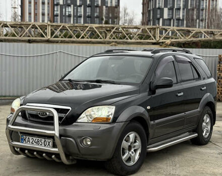 Черный Киа Соренто, объемом двигателя 2.5 л и пробегом 182 тыс. км за 8400 $, фото 1 на Automoto.ua