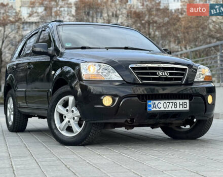 Черный Киа Соренто, объемом двигателя 2.5 л и пробегом 237 тыс. км за 5500 $, фото 3 на Automoto.ua